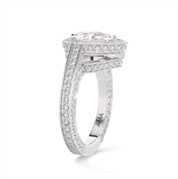 Anello Ama Donna in Oro bianco Diamante Lab Grown 2.46 Ct AMA-AN-204-16 - AMA-AN-204-16